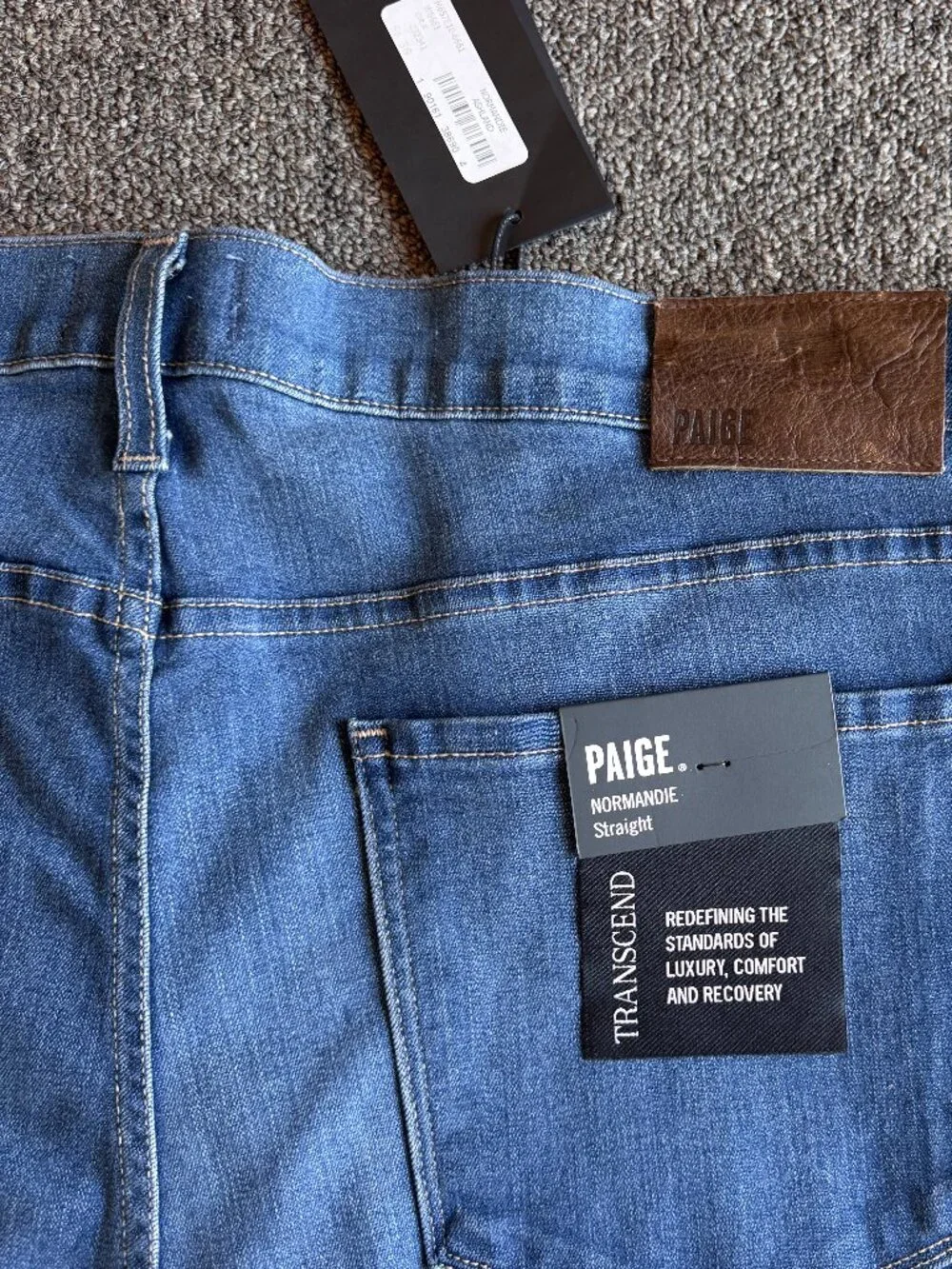 Paige Normandie Straight leg Jeans